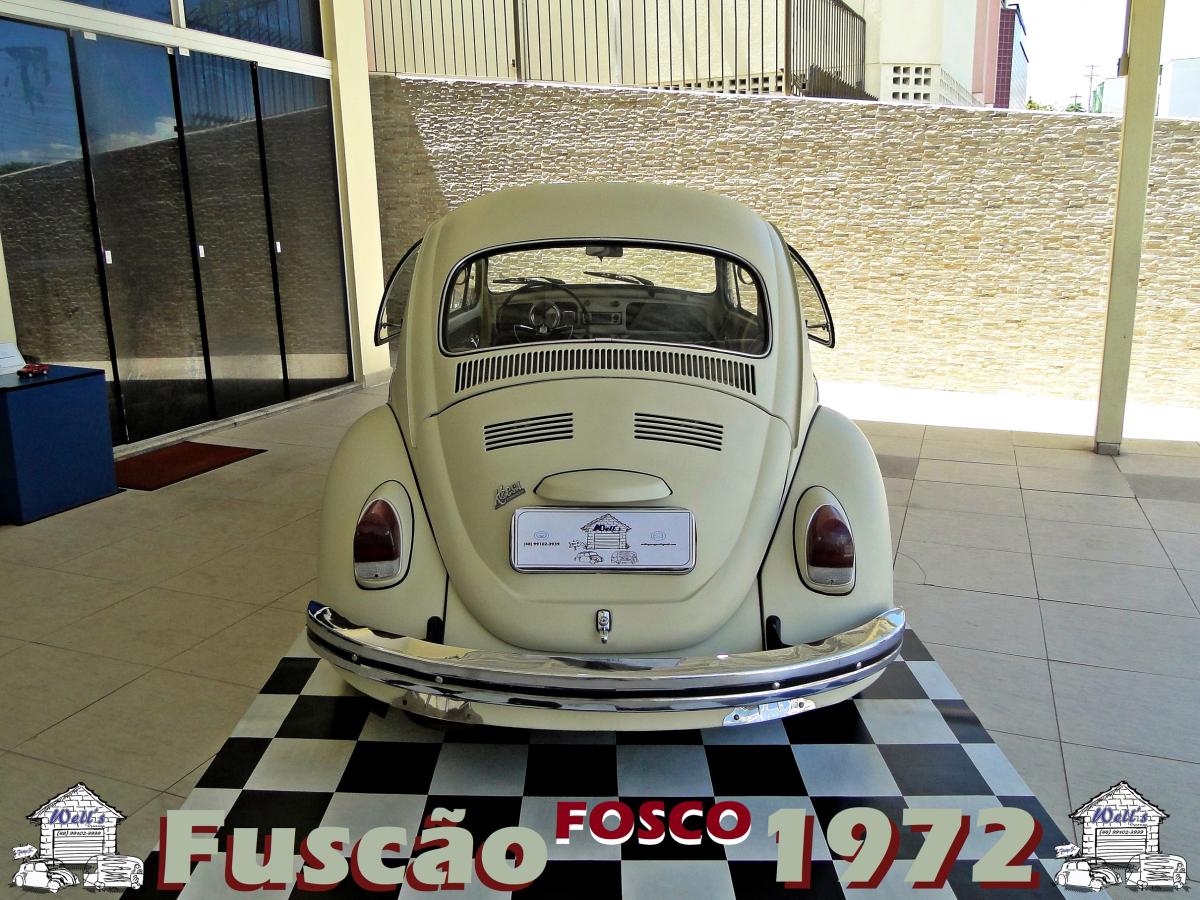 Volkswagen Fusca 1972 Branco Lótus Fosco